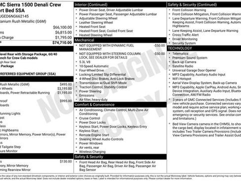 Used 2022 GMC Sierra 1500 Denali AWD/4WD image 23