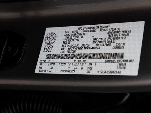 Used 2023 Ford F150 Lariat w/ Equipment Group 502A High image 16