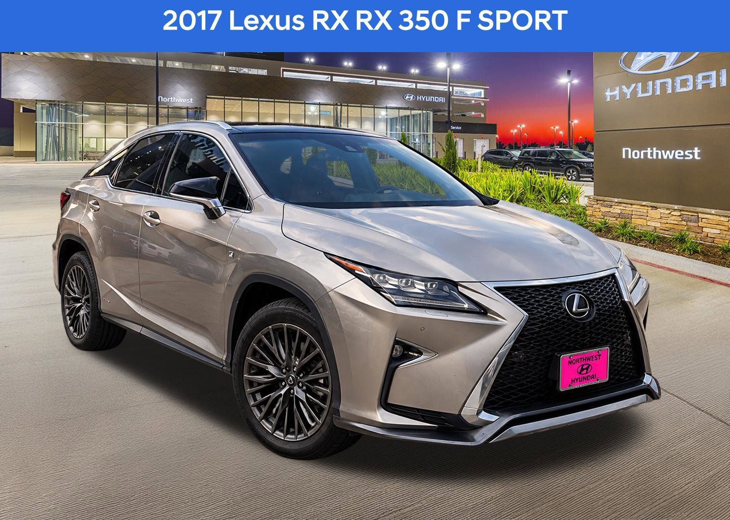 Used 2017 Lexus RX 350 F Sport w/ Accessory Package FWD image 1