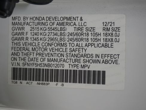 Used 2022 Honda Pilot EX-L image 37