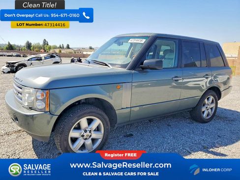 Used 2005 Land Rover Range Rover HSE image 1