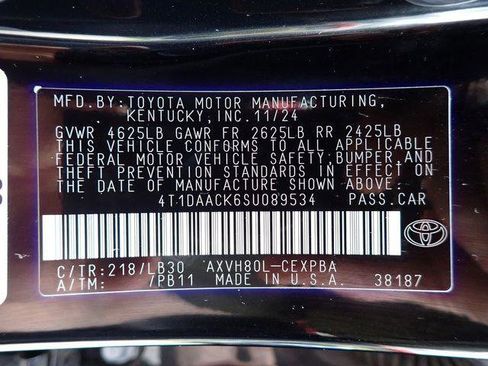 Certified 2025 Toyota Camry XSE w/ Premium Plus Package FWD image 21