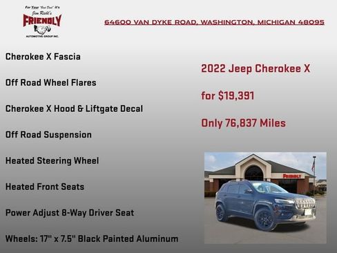 Used 2022 Jeep Cherokee Latitude image 10