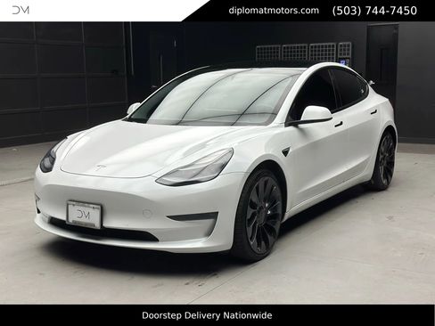 Used 2021 Tesla Model 3 Performance image 1