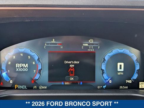 New 2026 Ford Bronco Sport Outer Banks w/ Sasquatch Outer Banks Package image 12