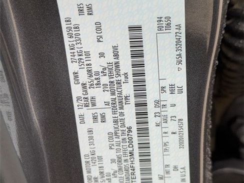 Used 2021 Ford Ranger Lariat w/ Equipment Group 501A High image 35