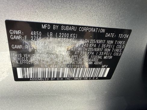 Used 2025 Subaru Outback Premium AWD/4WD image 11