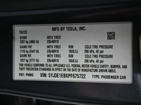 Used 2023 Tesla Model 3 Long Range AWD/4WD image 11