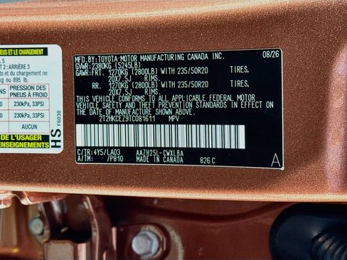 New 2026 Lexus NX 350 AWD w/ Accessory Package (2T) image 24