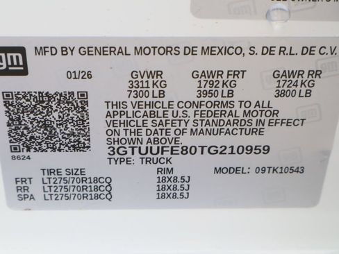 New 2026 GMC Sierra 1500 AT4X AWD/4WD image 28