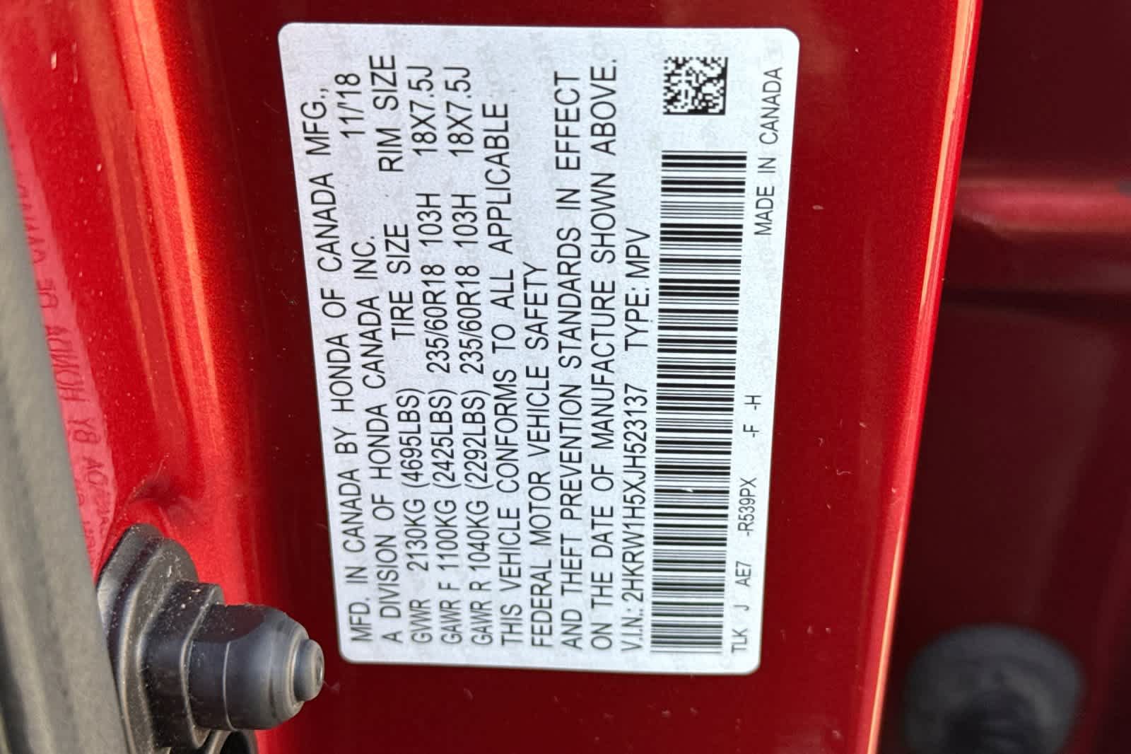 Used 2018 Honda CR-V EX image 32