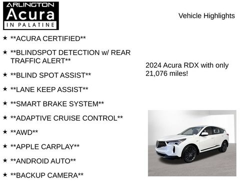 Used 2024 Acura RDX A-Spec AWD/4WD image 7