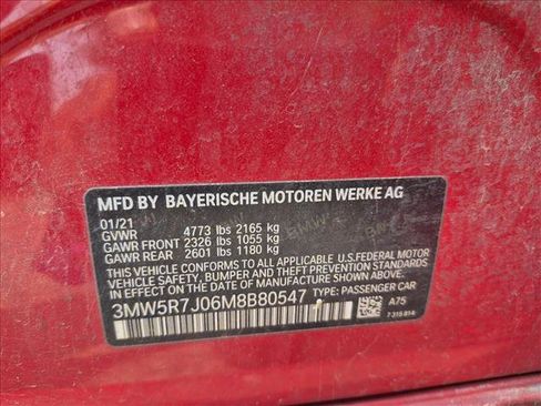Used 2021 BMW 330i xDrive Sedan w/ Premium Package AWD/4WD image 17