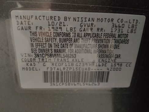 Used 2021 Nissan Kicks S FWD image 33