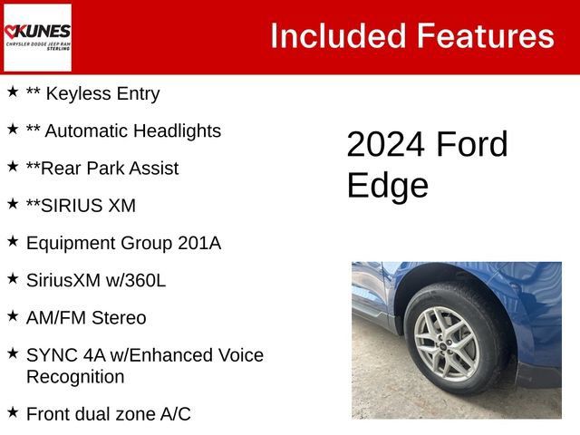 Used 2024 Ford Edge SEL AWD/4WD image 5