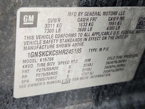 Used 2017 Chevrolet Tahoe Premier AWD/4WD image 11