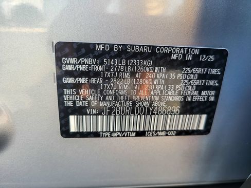 Certified 2026 Subaru Outback Wilderness AWD/4WD image 25