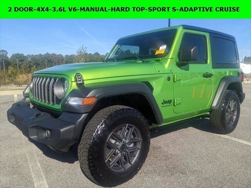 Certified 2025 Jeep Wrangler Sport S image 1