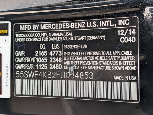 Used 2015 Mercedes-Benz C 300 4MATIC Sedan image 35