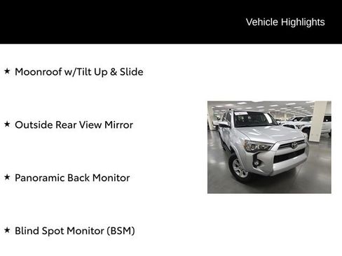 Certified 2022 Toyota 4Runner SR5 Premium w/ Moonroof Package AWD/4WD image 4