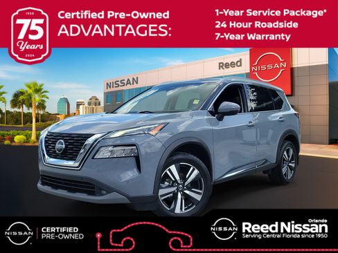 Certified 2021 Nissan Rogue SL w/ Premium Package FWD image 1
