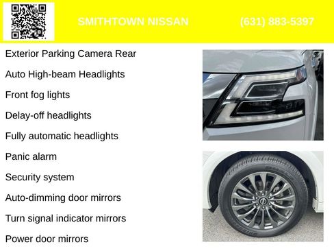 Used 2023 Nissan Armada Platinum w/ Captain's Chairs Package AWD/4WD image 8