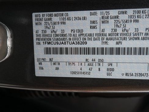 New 2026 Ford Escape Platinum w/ Premium Technology Package image 28