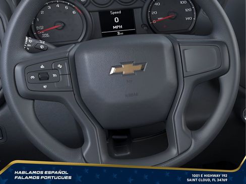 New 2026 Chevrolet Silverado 1500 Custom w/ Turbomax Blackout Package RWD image 13