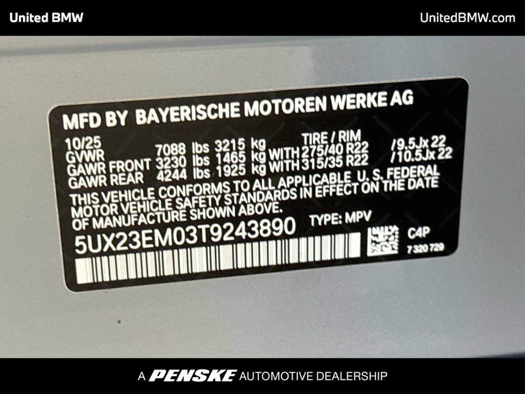 Used 2026 BMW X7 xDrive40i AWD/4WD image 16