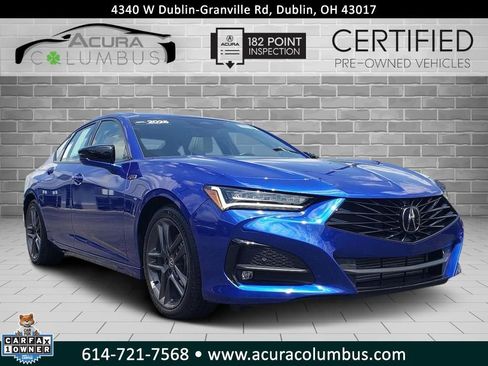 Certified 2025 Acura TLX SH-AWD w/ A-SPEC Pkg image 1