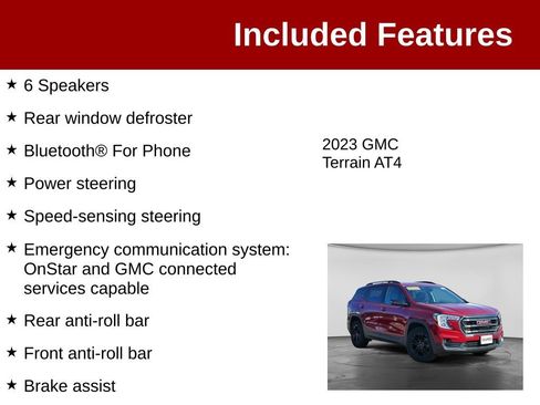 Used 2023 GMC Terrain AT4 AWD/4WD image 4