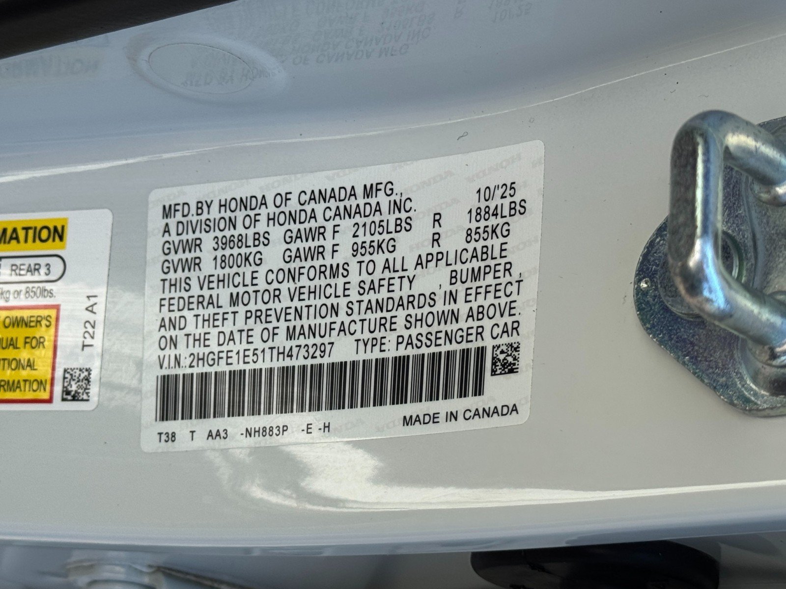 Used 2026 Honda Civic Si image 44