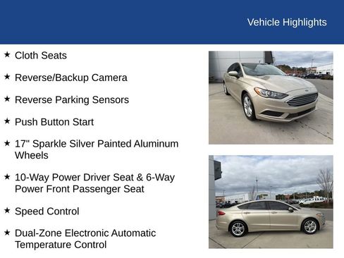 Used 2018 Ford Fusion SE w/ Fusion SE Technology Package image 25