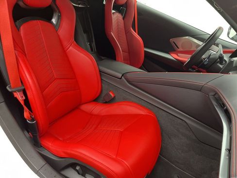 Used 2025 Chevrolet Corvette Stingray Preferred Cpe w/ Adrenaline Red Accent Package RWD image 19