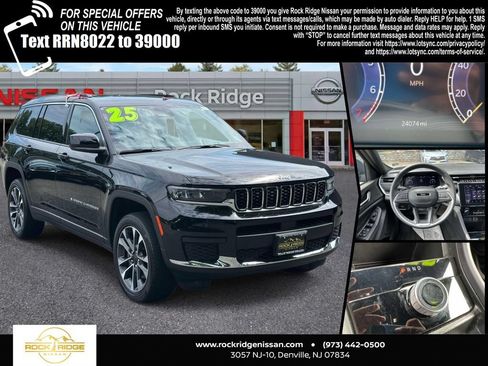 Used 2025 Jeep Grand Cherokee L Laredo AWD/4WD image 1