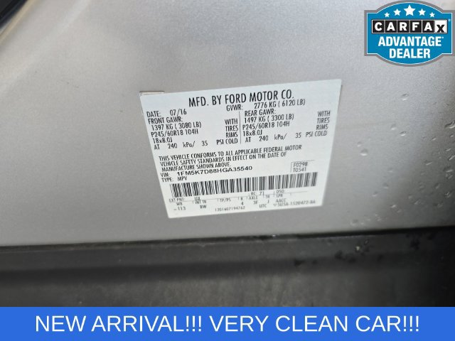 Used 2017 Ford Explorer XLT w/ Equipment Group 202A FWD image 26