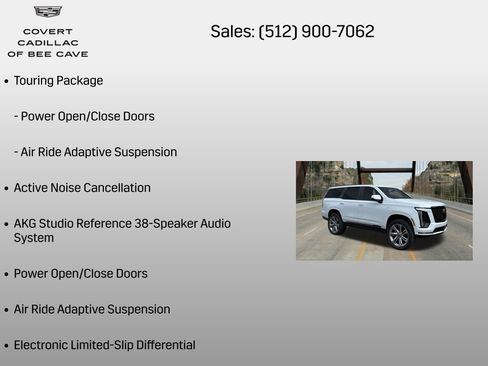 New 2026 Cadillac Escalade Platinum Sport w/ LPO, Floor Liner Package AWD/4WD image 30