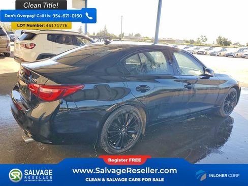 Used 2018 INFINITI Q50 Luxe w/ Sensory Package (Luxe) image 4
