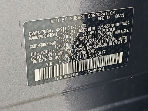 Used 2021 Subaru Forester Limited AWD/4WD image 43