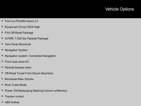 Used 2023 Ford F150 Lariat w/ Equipment Group 502A High image 2