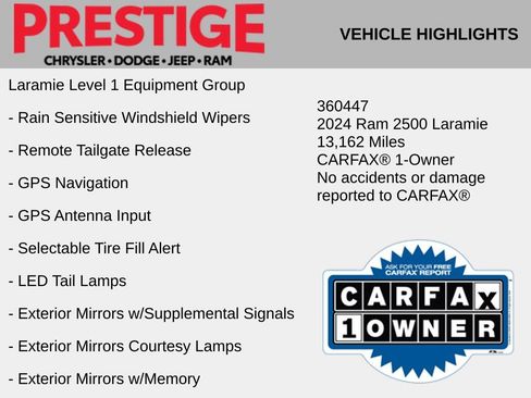 Used 2024 RAM 2500 Laramie AWD/4WD image 4