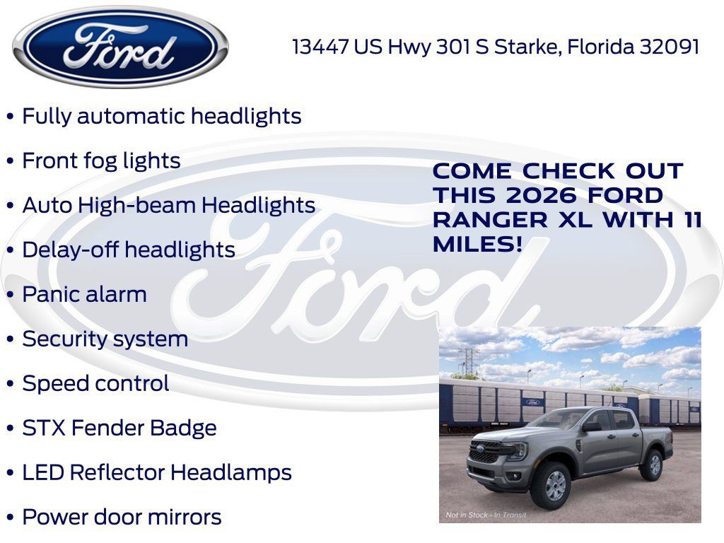 New 2026 Ford Ranger XL AWD/4WD image 29