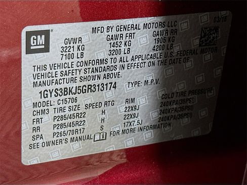 Used 2016 Cadillac Escalade Luxury image 41