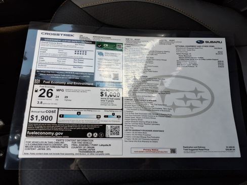 New 2026 Subaru Crosstrek 2.5i Wilderness image 40