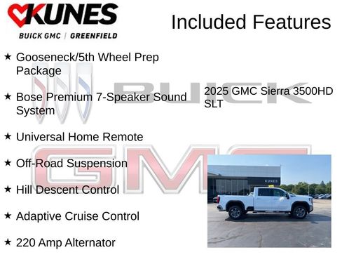 New 2025 GMC Sierra 3500 SLT w/ SLT Premium Package image 4
