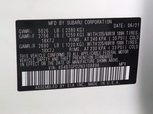 Used 2022 Subaru Outback Touring XT w/ Popular Package #2 AWD/4WD image 69