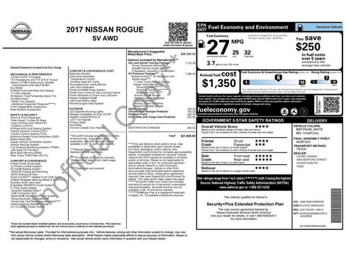 Used 2017 Nissan Rogue SV AWD/4WD image 6
