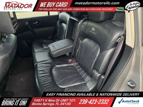 Used 2011 INFINITI QX56 4WD w/ Deluxe Touring Pkg image 12