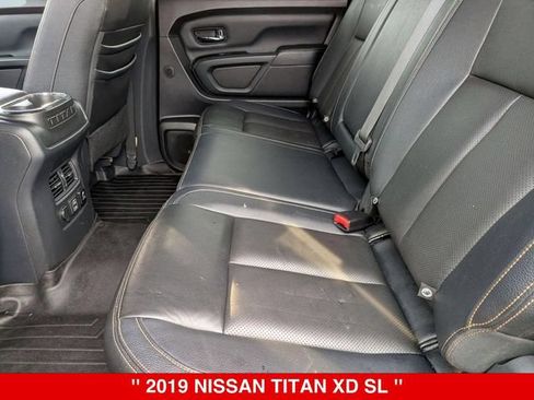 Used 2019 Nissan Titan SL w/ Midnight Edition AWD/4WD image 34