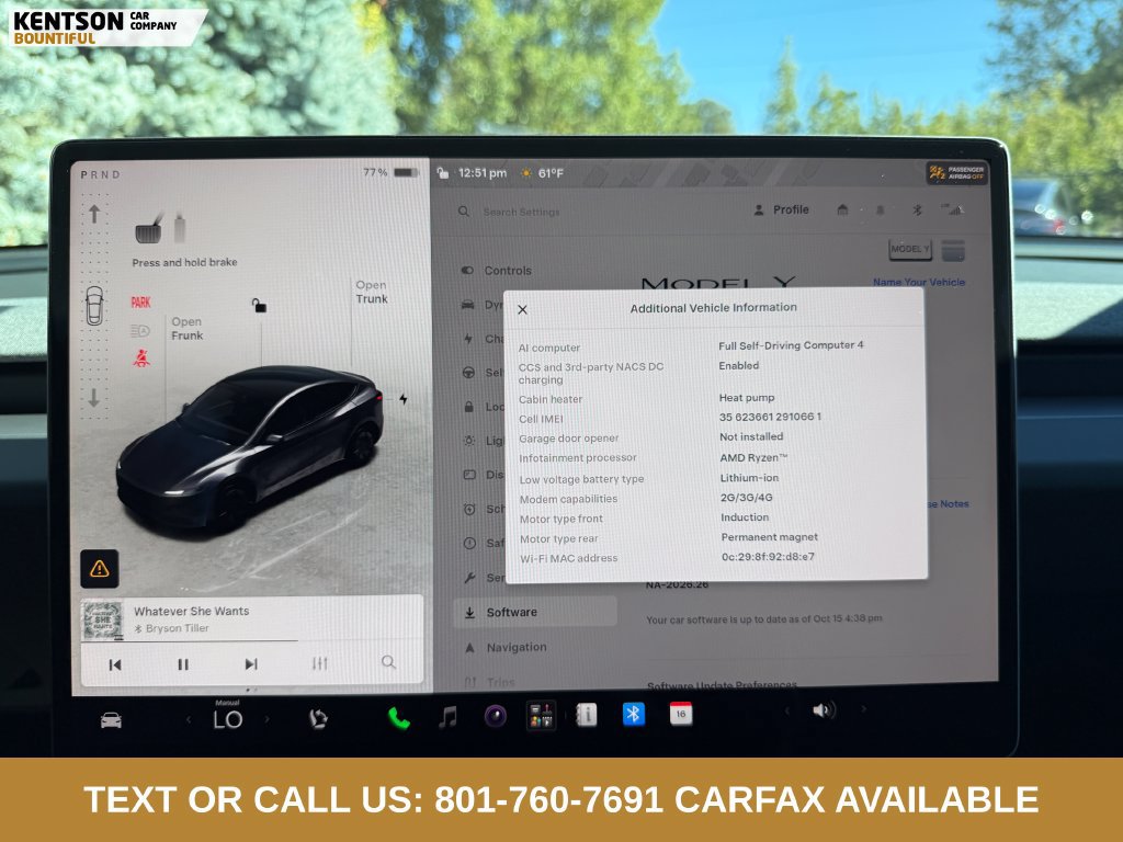Used 2026 Tesla Model Y Long Range AWD/4WD image 24